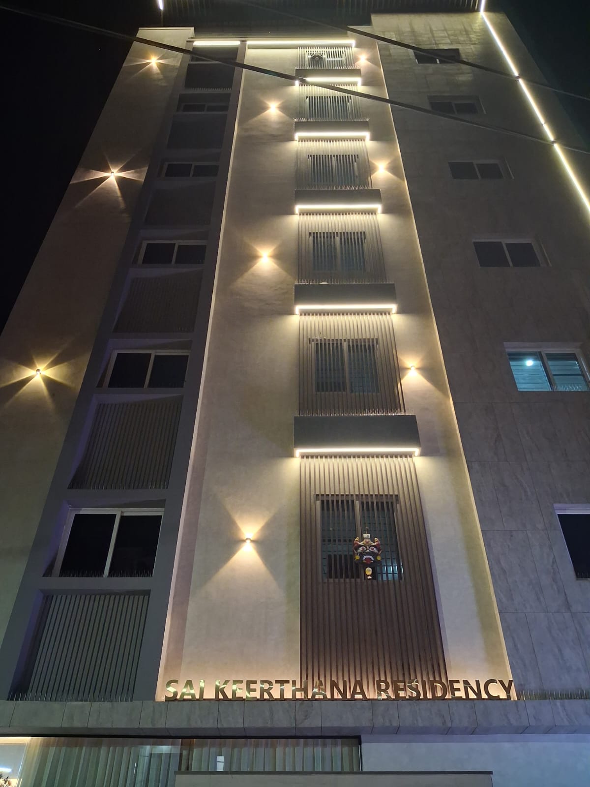 Building Exterior Night View