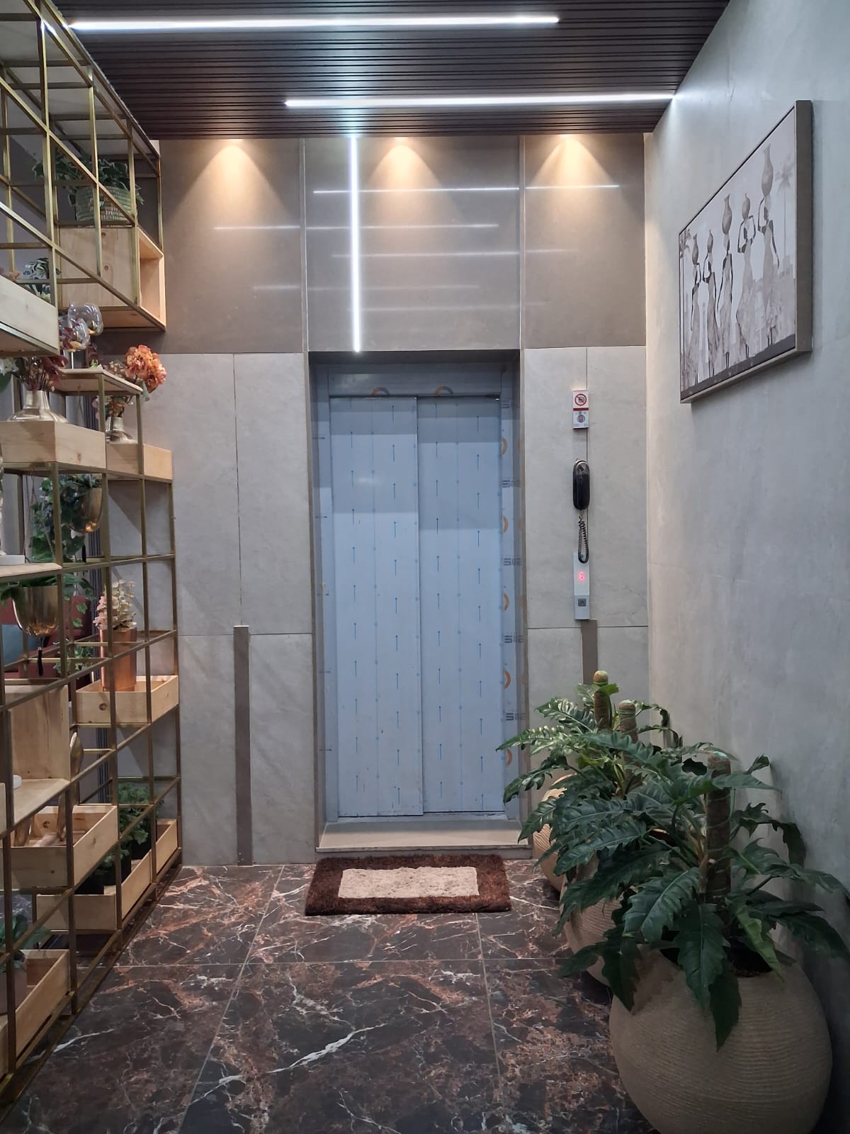 Corridor and Entrance