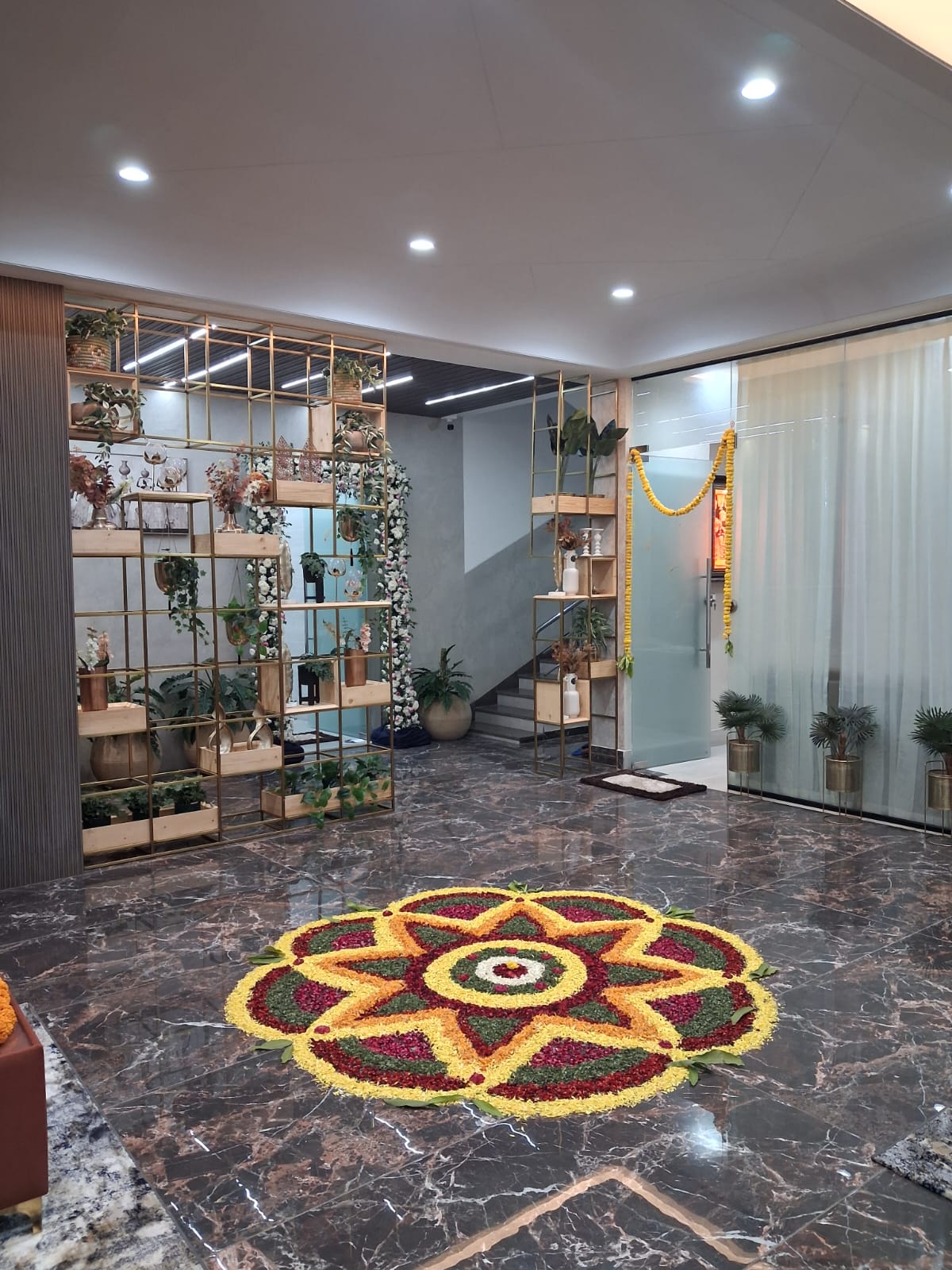 Reception Floor Decoration